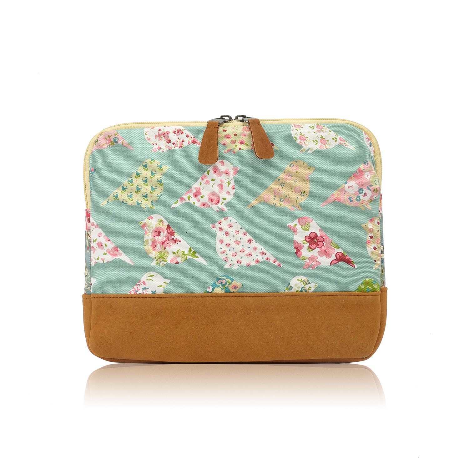 Obal na tablet Spring Birds - zelená